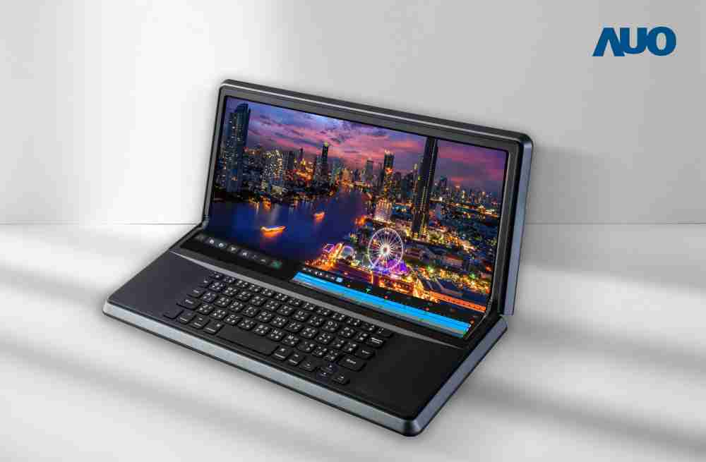 壹号平台14.6吋Micro LED折迭显示屏幕，，，，搭配半径4mm的弯折绞炼，，以及高画素、、、、高亮度、、高对比度的显示技术特点，，即便在大视角下仍保有绝佳色相与亮度